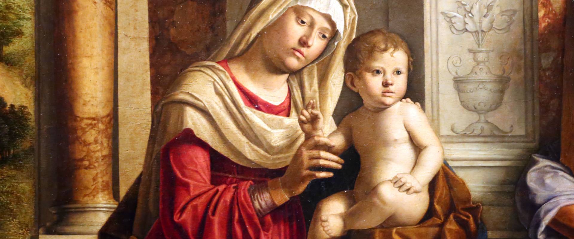 Cima da conegliano, madonna col bambino tra i ss. michele e andrea, 1498-1500, 03 photo by Sailko